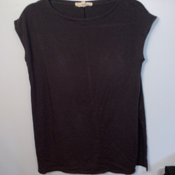 Johnny Was Calme’ Flawed But Functional Muscle Tee Tunic XS Black - Picture 2 of 11